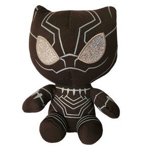 Marvel‎ Black Panther Stuffed Animal TY Plush 7"